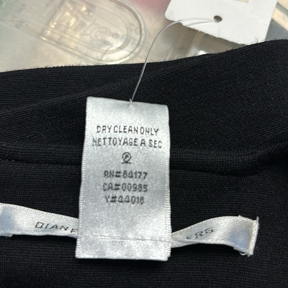 NWT Diane von Furstenberg Little Black Dress - Picture 7 of 7